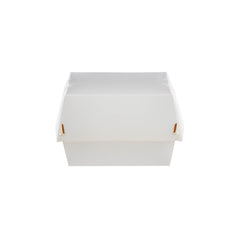 Paper White Burger Box Large