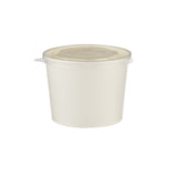 1000 Pieces White Paper Soup Bowl 400 ML