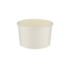 600 Pieces 750 ml White Paper Soup Bowl - Hotpack Global