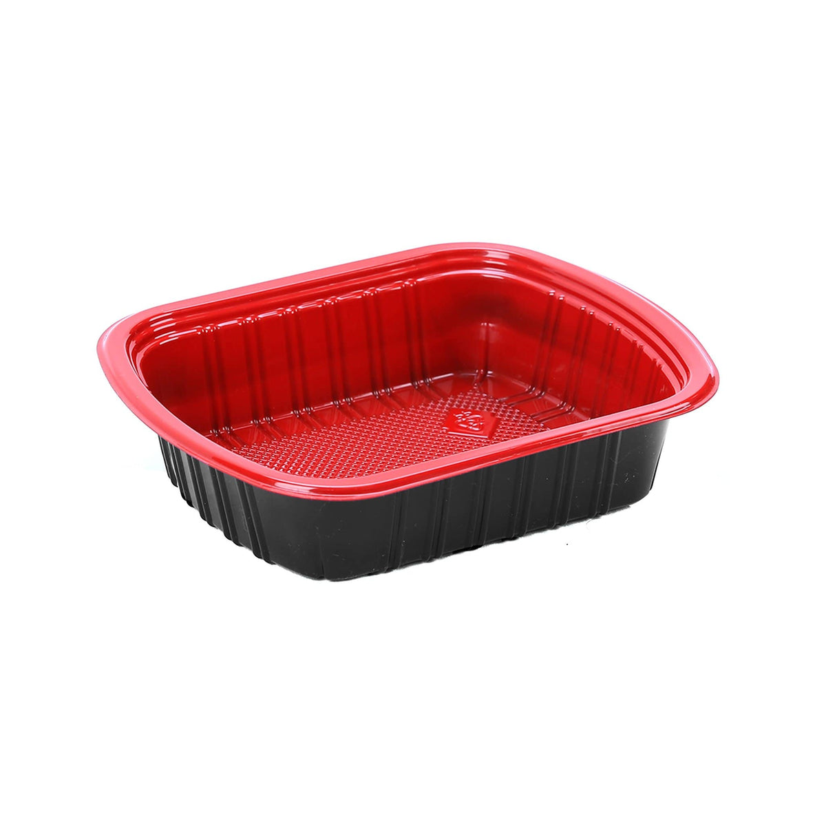 Red & Black Base Container 800 Ml With Lids