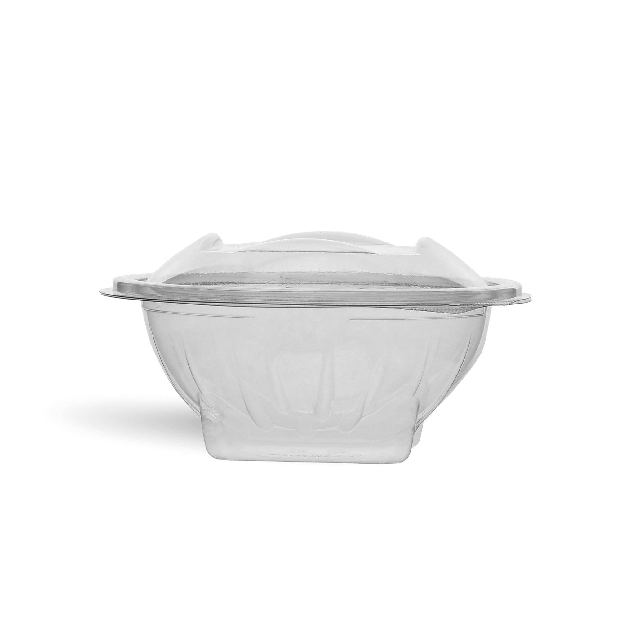 Disposable Hinged Salad Container 16oz Takeaway Box