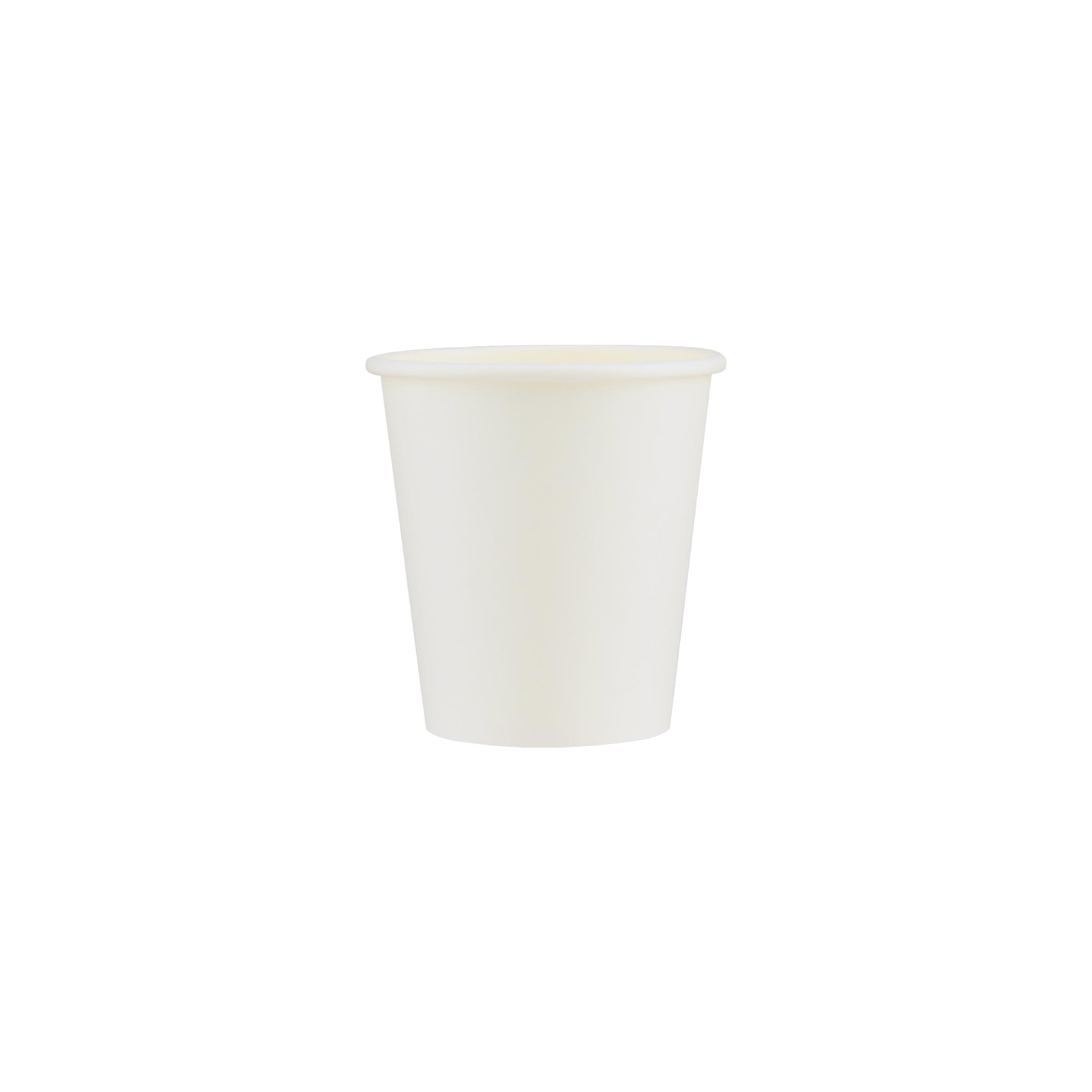 7 Oz White Single Wall Paper Cups