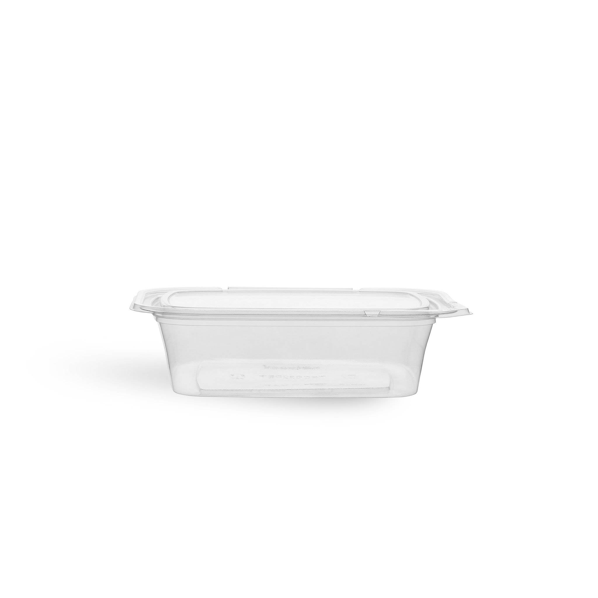 Hotpack 8oz Tamper Evident Square Clear Pet Container - Hotpack Global