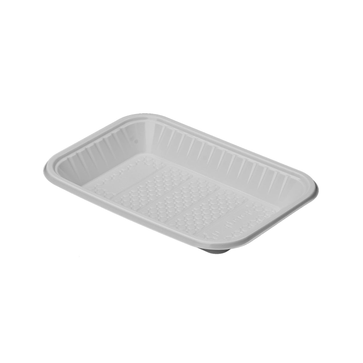 Plastic White Rectangular Trays