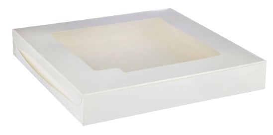 250 Pieces Sweet Box White 25x25 Cm