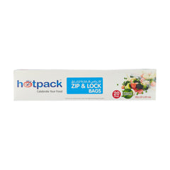 24 Packets Ziplock Lock Storage Bag 27 x 30 cm