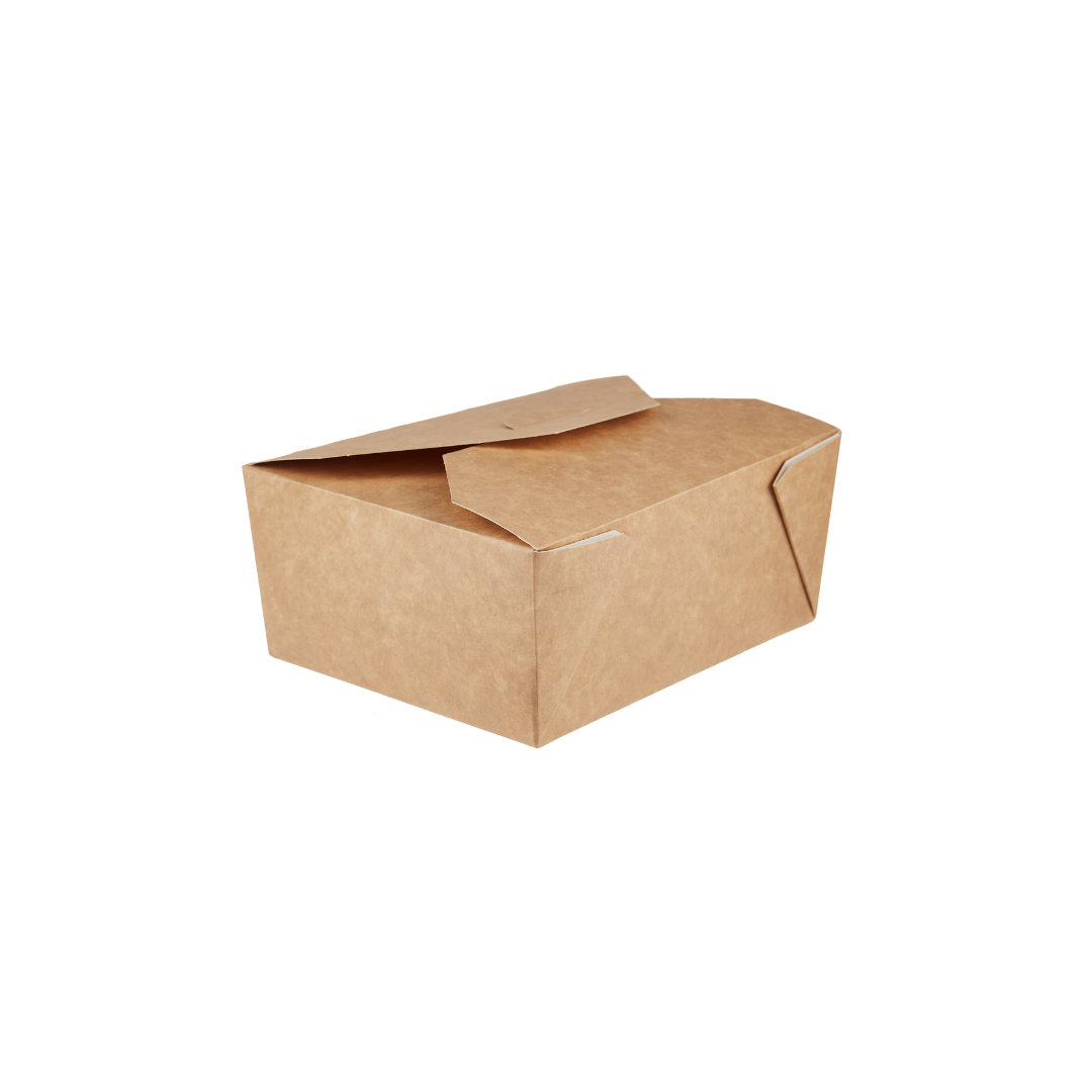 Brown Top Takeaway meal Box 32 Oz - Hotpack Global