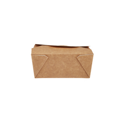 Brown Top Takeaway pasta Box 32 Oz - Hotpack Global