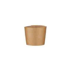 Kraft Sleeves For Paper Cups 8 Oz