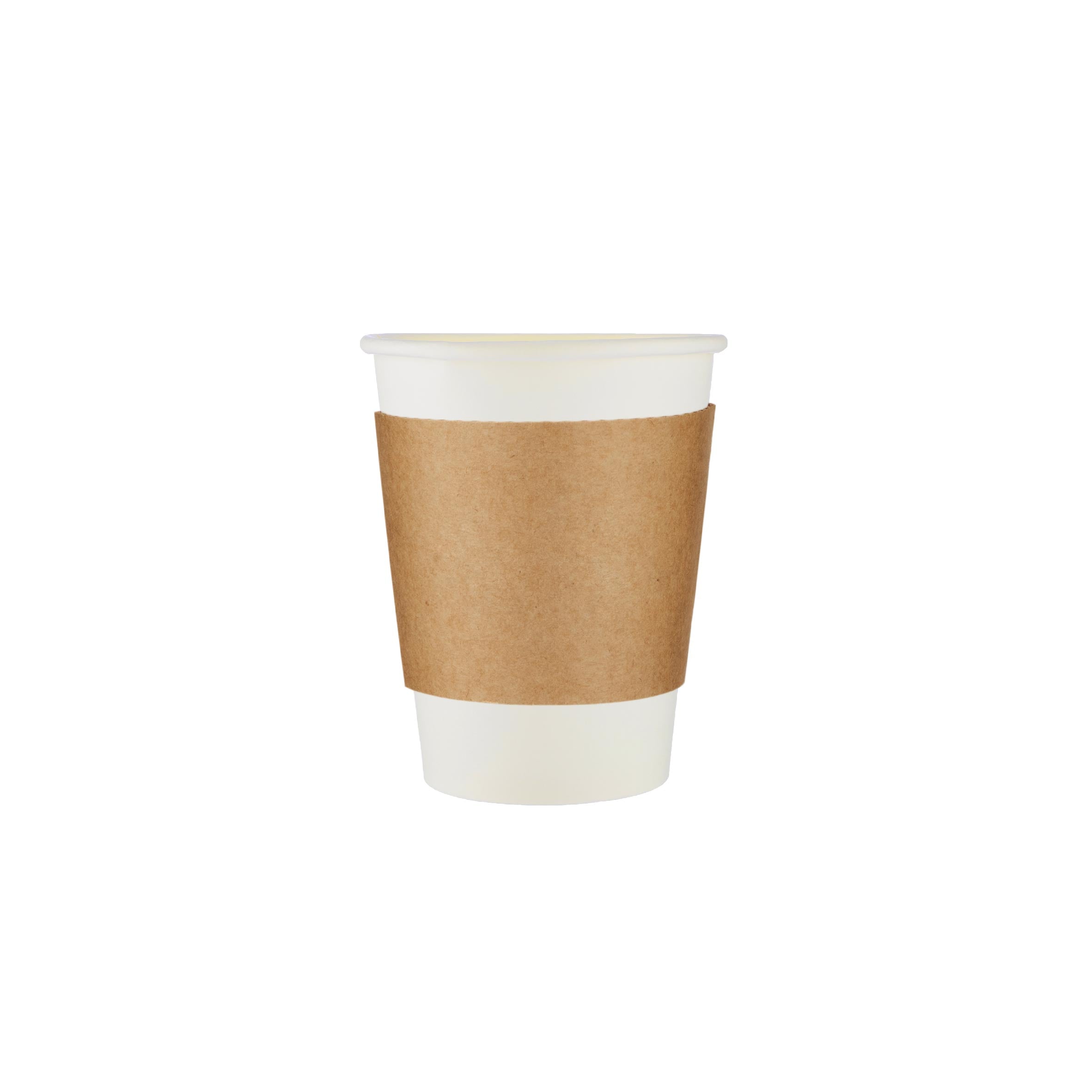 Kraft Sleeves For Paper Cups 12&16 Oz