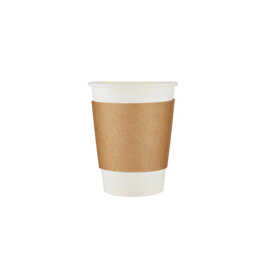 Kraft Sleeves For Paper Cups 12&16 Oz