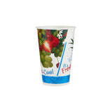 12 Oz Printed Single Wall Paper Juice Cups Only 1000 Pieces